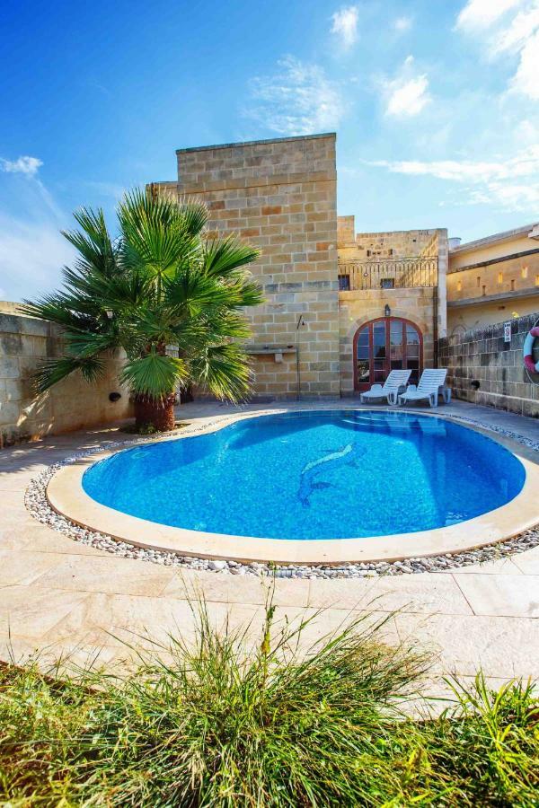 Il-Veduta Holiday Farmhouse With Sunny Private Pool In Island Of Gozo Għarb Exteriér fotografie