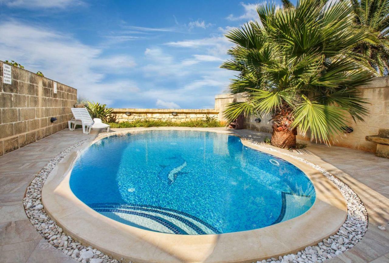 Il-Veduta Holiday Farmhouse With Sunny Private Pool In Island Of Gozo Għarb Exteriér fotografie